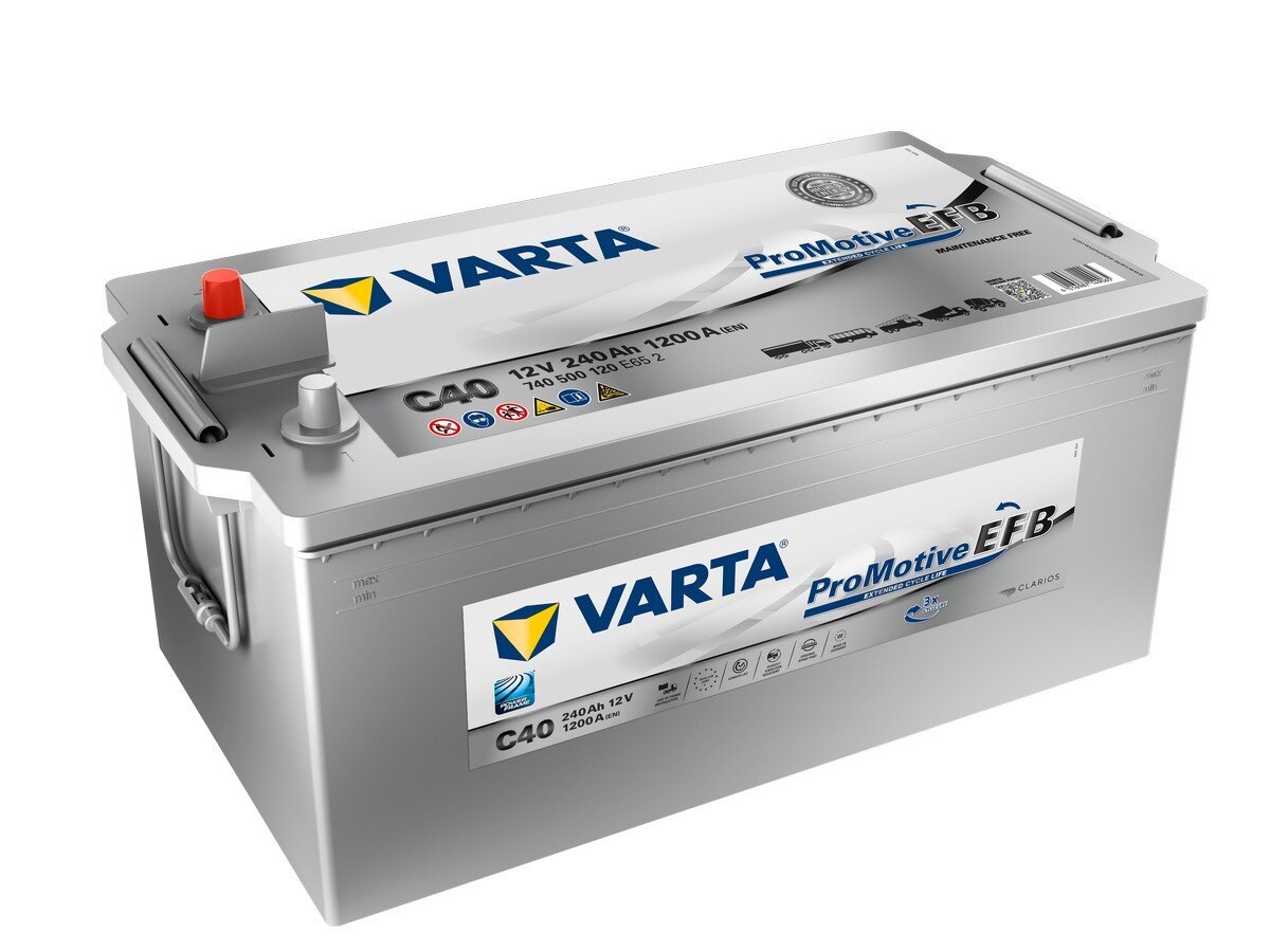 Varta C40 Promotive EFB 12V 240Ah 1200A 269 00