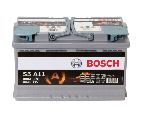 Bosch S5A11 - 80Ah / 800A / AGM