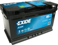 Exide EK800 Start-Stop AGM 12 V 80 Ah 800 A (EN)