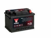 YUASA YBX3075 Starterbatterie 12 V 60 Ah 550 A...