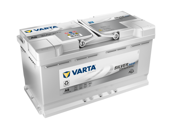 Varta A5 - Autobatterie Silver Dynamic AGM 12V / 95Ah / 850A