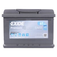 Exide EA612 Premium Carbon Boost Starterbatterie 12 V 61...