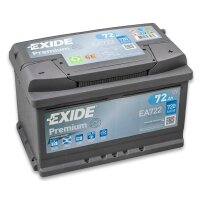 Exide EA722 Premium Carbon Boost Starterbatterie 12 V 72...